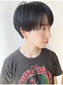 【morio原宿】マッシュショートストレート直毛面長