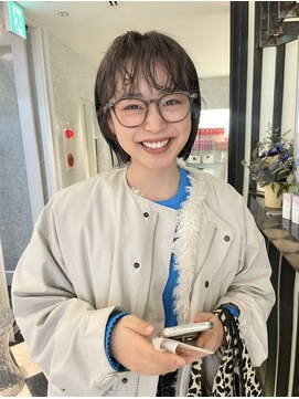 スニュウ(snuw) 【 snuw mina 】前髪もパーマ風アレンジ