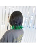 裾カラーGreen