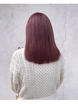 シェミール(CHEMIR) ピンクパープル×ケアブリーチ【四日市】