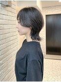 絶壁解消/ひし形/くびれ/大人ショートボブ/60代50代40代