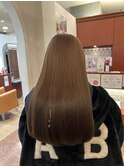 ブリーチ無しダブルカラーで作るベージュカラー