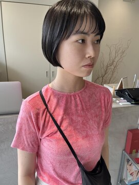 グリーン(green) miraki ) おしゃれミニボブ