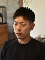 リム メンズヘア(LIM men's hair)&nbsp;束感ショートアップバング【メンズカット/メンズヘア】