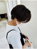 襟足すっきりショートヘア