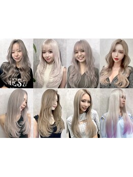 圧倒的技術を誇るブリーチカラー＆シールエクステ!仕上がり満足度◎[渋谷/ブリーチ/ダブルカラー/学割U24]