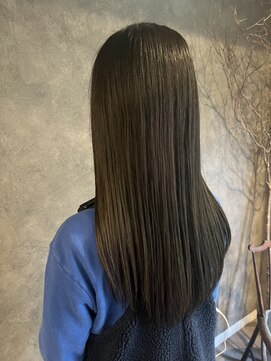 オーガニック ヘアサロン クスクス(organic hair salon kusu kusu) 艶髪ダークオリーブ