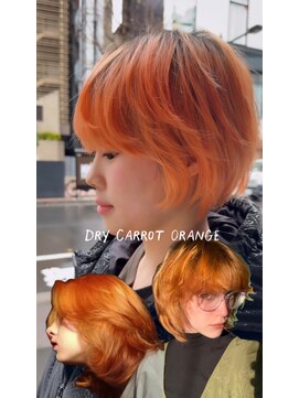 マージュ ギンザ(marju GINZA) 外国人風キャロットオレンジ/ニュアンスカラー