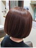 カット＋【デトックスカラー】頭皮ケアカラーで１０年後もカラーを楽しもう♪