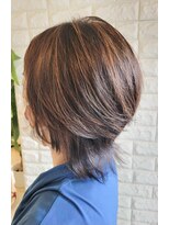 松本平太郎美容室 国立店&nbsp;ショートウルフ×イノアカラー×ハイライト