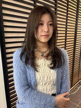 ファースト 仙台店(first) 黒髪 ボブルフ ネビージュ 小顔 ワンレン 髪質改善 前髪