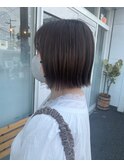 ぱつっとボブ