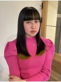 ポイントブリーチ　エンドカラー