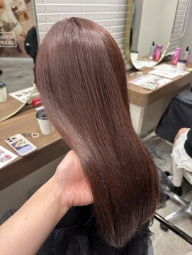 ボタン ハカタ(VOTAN hakata) くすみピンクブラウン/ワンカラー/トレンドヘア