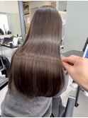 ミルクティーベージュ/髪質改善トリートメント