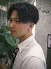 【平日限定U24学割】カットコース（顔剃り眉毛カット込み）￥5500