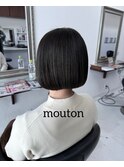 切りっぱなしボブ