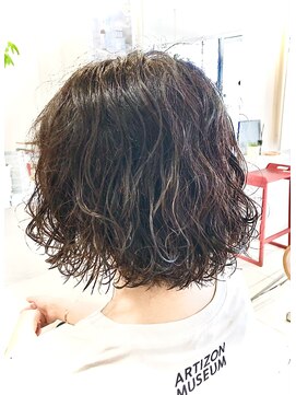 ライズヘアー(Rise hair) レイヤーパーマ　ゆるふわツイストスパイラル