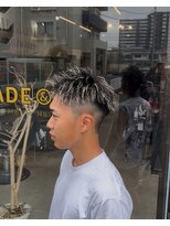 フェードアンドライン 富士店(FADE&LINE)&nbsp;ホワイトメッシュ×ツイスト