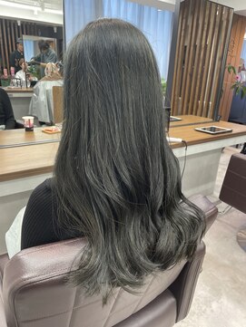 ルート バイ パルタージュ 大宮駅東口店(Root by PaRtage) ［Root］赤み消し　ダークオリーブグレージュ