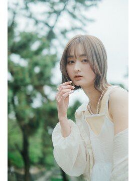 ニュアンス抜け感×艶感ボブ