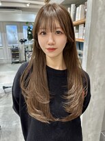 ロンドネートゥル 新潟(Lond naitre)&nbsp;ダークアッシュ/似合わせカット/レイヤーカット(新潟/万代）