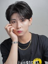 リップス 天神(LIPPS)&nbsp;『韓流ショート』｜ナチュラルヘア｜かきあげ風