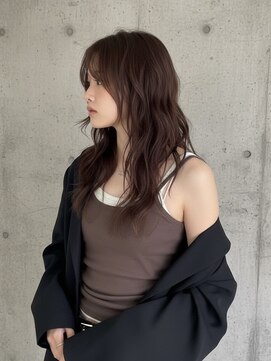 エイチ ウルフカット 大阪梅田(811) フェイスフレーミングルーツカラーネオウルフ天使の羽バングボブ