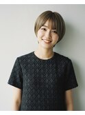 20代30代40代 大人女性/前髪ありショートボブ/ショートヘア