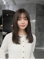 マウル トーキョー 銀座(MAEUL TOKYO)&nbsp;卵型似合わせレイヤーカット ミルクブラウン 【銀座】