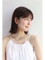 ヘアーアンドメイク エクリ 不動前店(Hair&Make equri) ストレートボブ