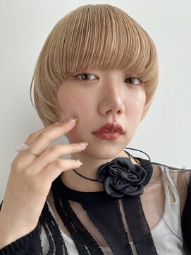 トリッカ シブヤ(TRICCA SHIBUYA) 透明感ハイトーンマッシュショート