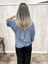 ラッズプラスエイチ(Lads+h) バレイヤージュ グレージュベージュ