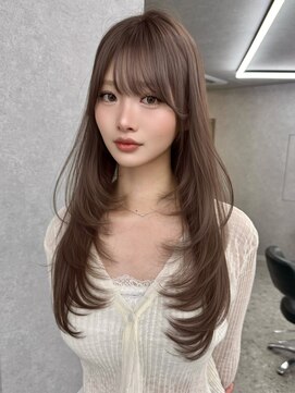 ボタン ハカタ(VOTAN hakata) 【福岡美容室/小山田】レイヤーカット/前髪カットロングレイヤー