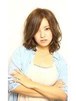 ２丁目３番地美容室&nbsp;大人めミディアムスタイル　２丁目３番地