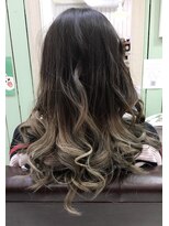 パワーオブヘアーセイカ(Power of Hair Seika)&nbsp;黒染めからのグラデーションカラー