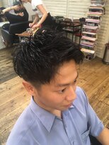 ディエス ヘアデザイン 能見台(diez hair design) 毛先で遊べる!束感ツーブロックカット!