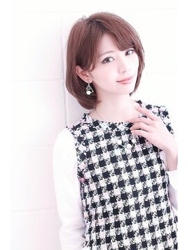 オーロ 緑地公園店(ORO) ラベンダーに似合う大人かわいいボブ