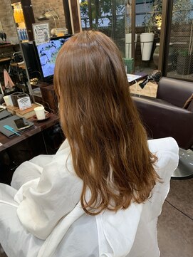 キャラ 池袋本店(CHARA) ブリーチなしのシアーオレンジュ【オレンジュ/ブリーチなし】