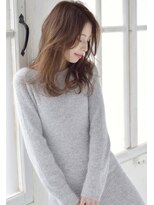 クレドガーデン 吉祥寺店(CRED GARDEN)&nbsp;美肌に見える無造作ウェーブロング/ココアブラウングレージュ