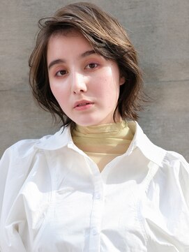 ピークアブー 銀座並木通り(PEEK-A-BOO) 【デザインカラー】１ランク上のお洒落ボブスタイル