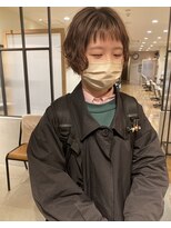 カグヤヒメ ドゥイ(kaguyahime doui)&nbsp;ボブパーマ×ベビーバング