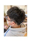 無造作メンズショートスタイル