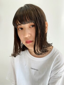 ウィステリア 銀座(WISTERIA) 【遠藤】切りっぱなしボブ10代20代30代外ハネボブ