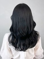 アイティーバイアルバム 下北沢店(IT by ALBUM)&nbsp;ブルーブラック_チェリーブラウンフェミニンロング_ba406431