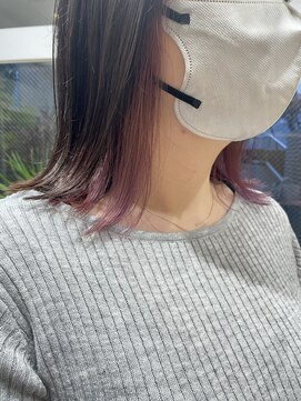 ダブル(W) 【hair salon W】ピンクパープル