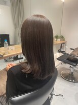 【小岩井美希】色落ちもかわいい◎透明感大人オリーブベージュ
