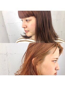 キジ(KIJI) 暖色系ミディアムヘア