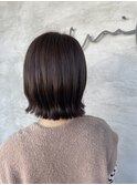 切りっぱなしボブ