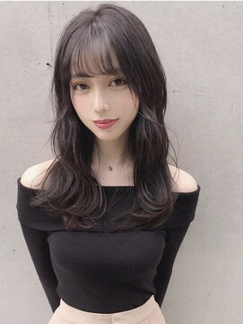 コア 銀座(COA) ハッシュカット/フルバング/似合わせカット/レッドブラウン/銀座